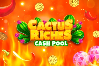 Арт слота Cactus Riches Cash Pool
